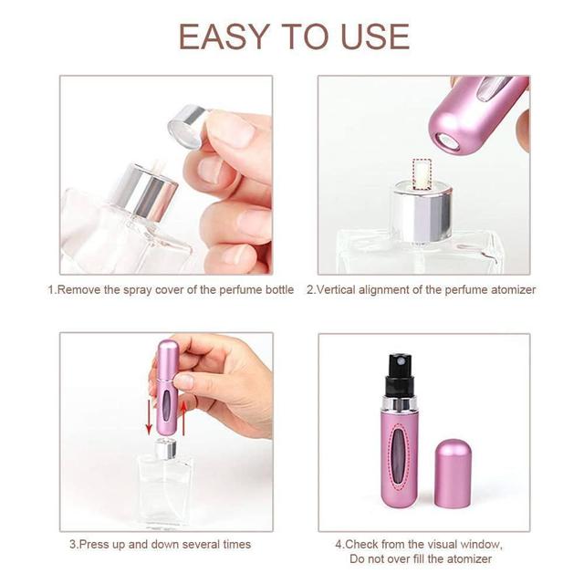 Mini Portable Perfume Empty Spray Bottle (1 Pc)