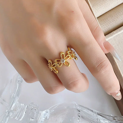 VENTFILLE 925 Sterling Silve Love Heart  Ring for Women Girl Gift Line Pearl Korean Sweet  Jewelry Birthday Gift Dropshipping