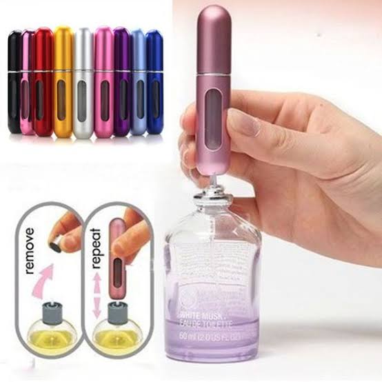 Mini Portable Perfume Empty Spray Bottle (1 Pc)